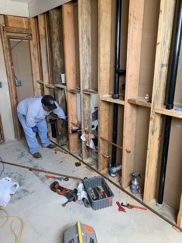Commercial rough-in plumbing for Gas Line Repair in Glenham